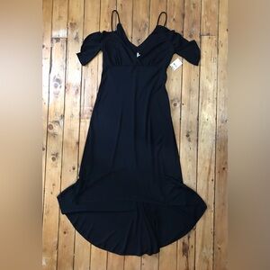 Brand New w Tags Vintage Black Dress